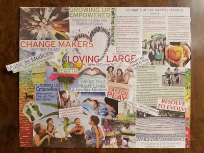 Magazine Collage for Emotional Healing 